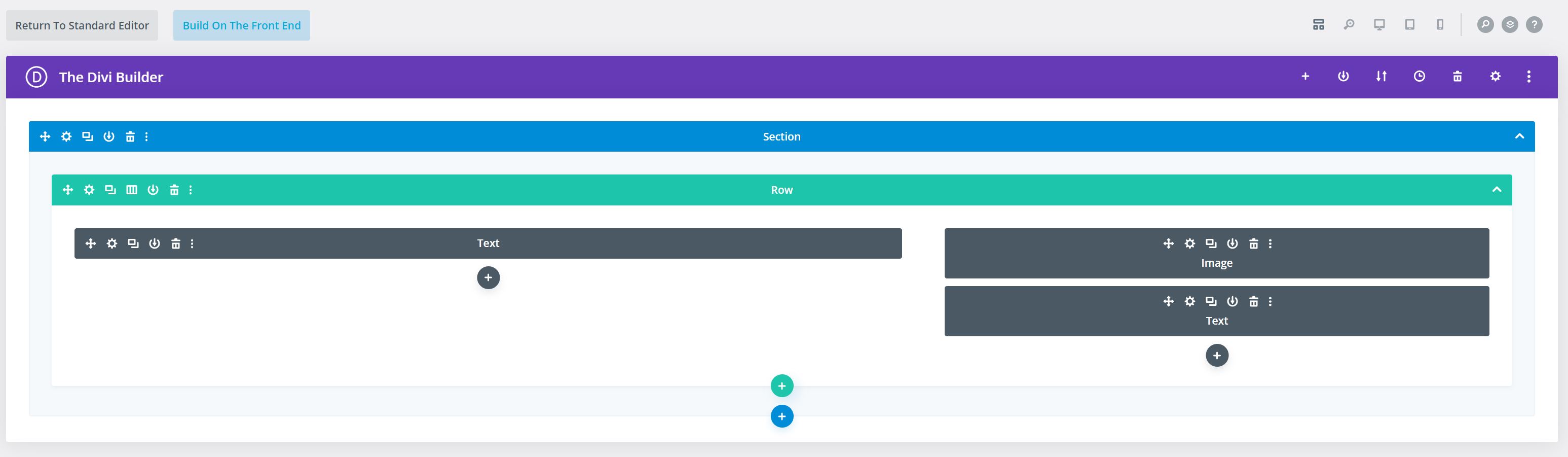 Screenshot of a Divi module