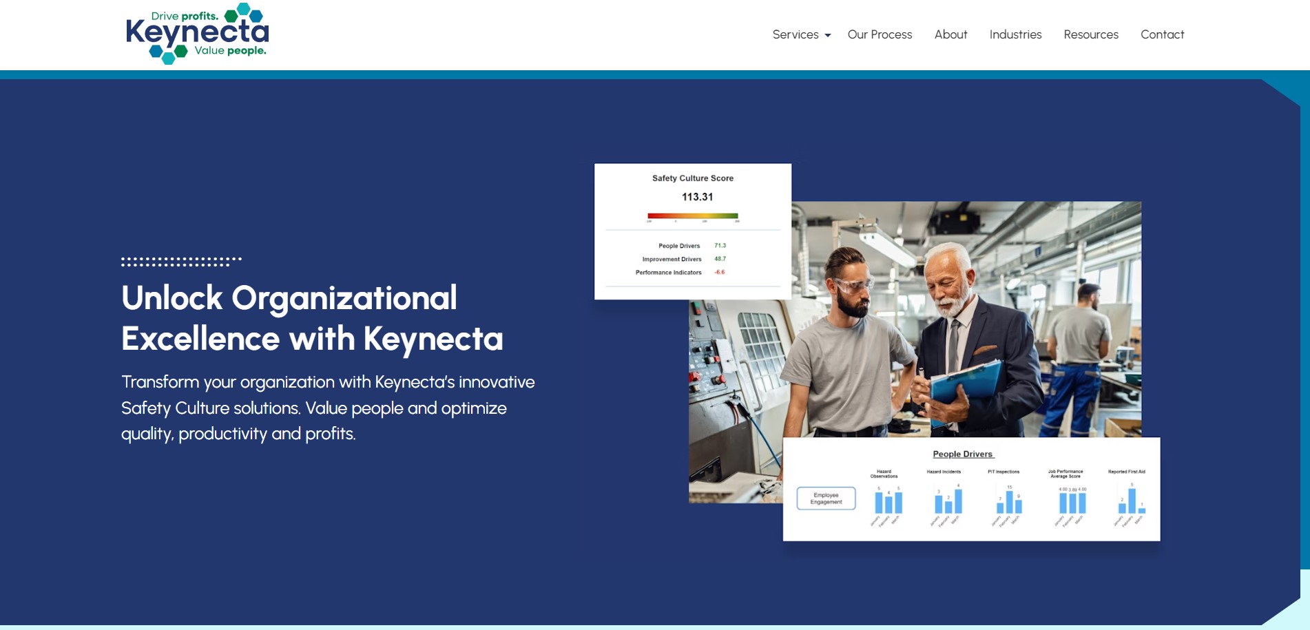 Keynecta Website Screenshot